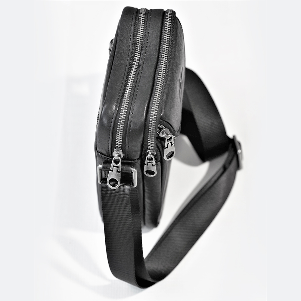 Business Crossbody Bag with Multi-functional Pockets