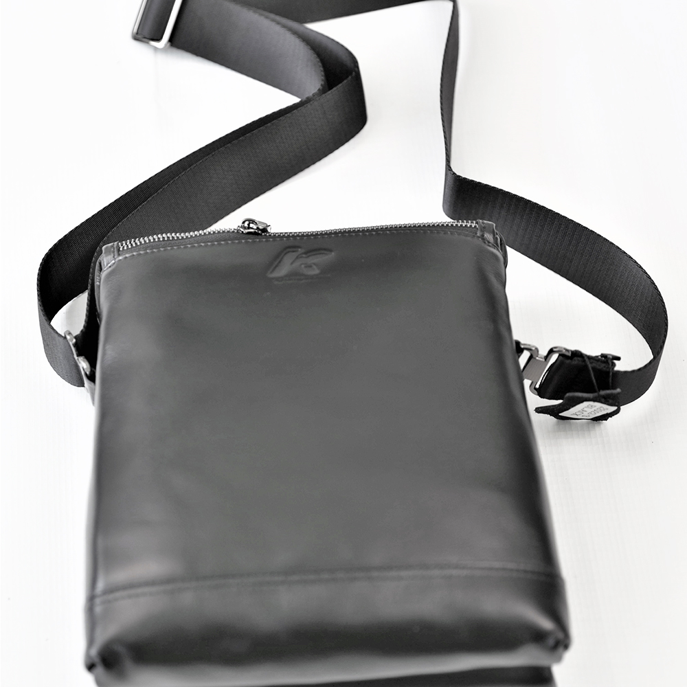 Thin Leather Crossbody Bag