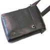 Small Genuine Leather Chest Shoulder Daypack Waterproof Square-shaped Crossbody Bag