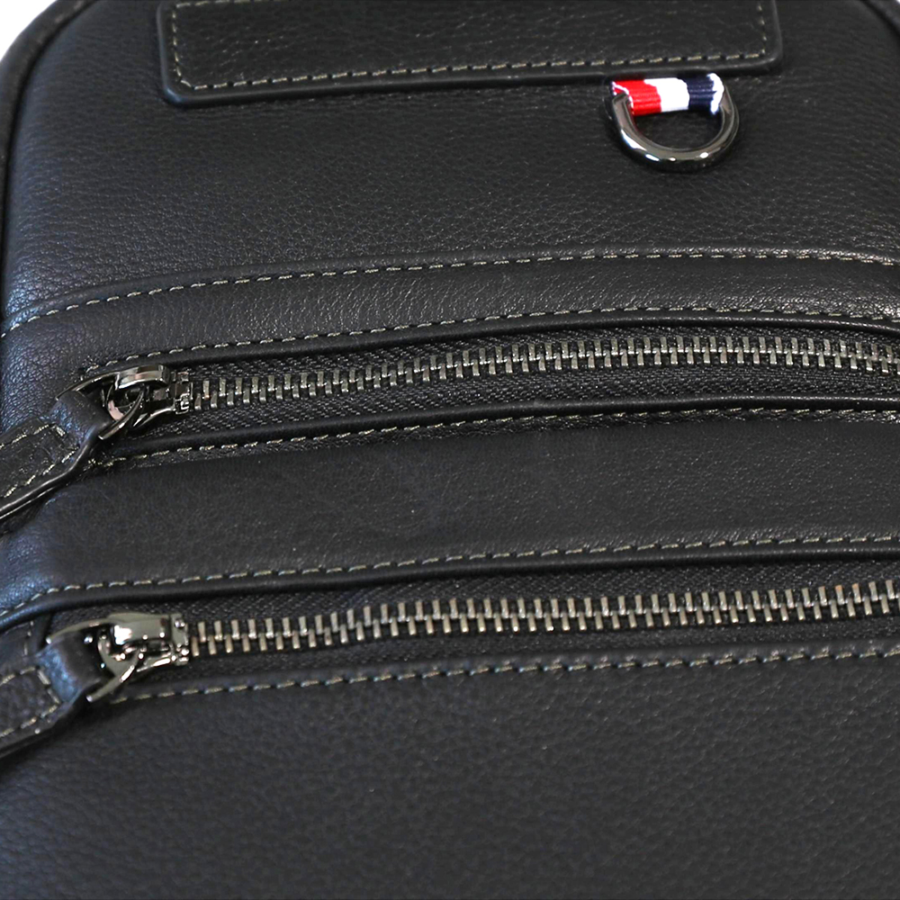 Genuine Leather Sling Bag For Men Multipurpose Chest Crossbody Shoulder Small Daypack