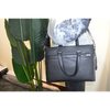 Men Minimalist Design Genuine Leather Business Laptop Bag Waterproof Briefcase Crossbody Bag