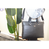 Formal Genuine Cowhide Leather Briefcase Shoulder Laptop Business Bag for Men & Women
