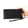 Sheepskin Leather Wristlet Clutch Wallet Purse