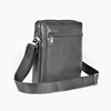 Men's Leather Small Crossbody Bag for Work Business Travel