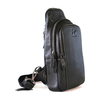Men's Genuine Leather Sling Bag Chest Shoulder Daypack Waterproof Crossbody Bag