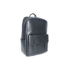 Black Leather Laptop Backpack