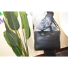 Minimalist Genuine Leather Crossbody Shoulder Bags Briefcase Business Laptop Bag with Adjustable Strap