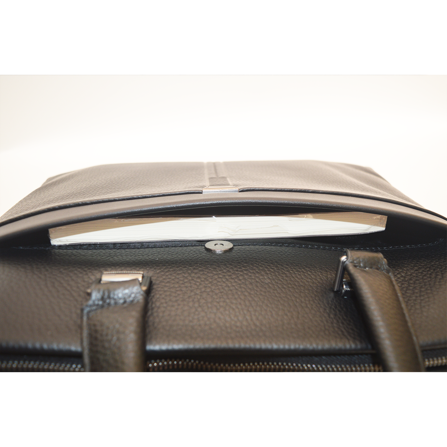 Genuine Leather Men's Bag Briefcases Laptop Crossbody Briefcase Business Bag
