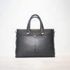 Formal Genuine Cowhide Leather Briefcase Shoulder Laptop Business Bag for Men & Women