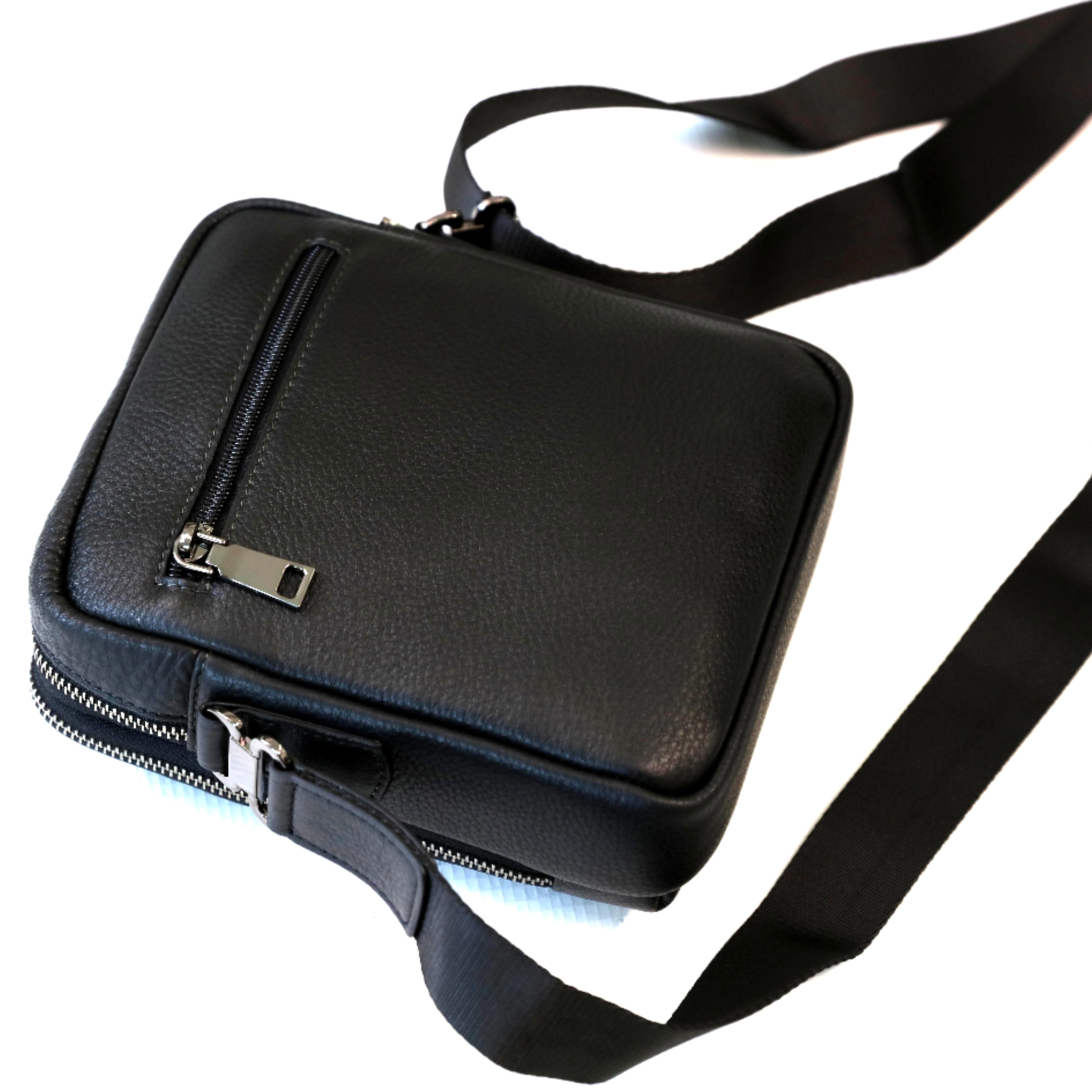 Leather Messenger Bag for Men