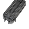 Genuine Leather Wristlet Clutch Handbag Multiple Component with Special Handle