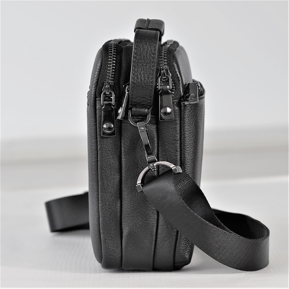 Leather Shoulder Bag for Men