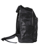 Rivet Finish Black Sheepskin Backpack