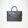 Minimalist Genuine Leather Briefcase Business Laptop Bag Shoulder Bags Large Capacity Handbag with Adjustable Strap