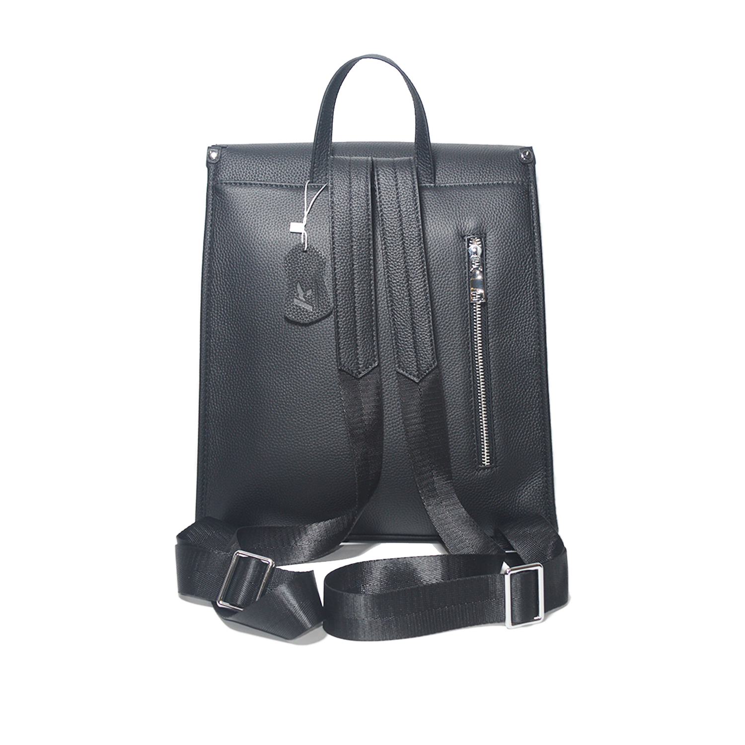 Elegant Leather Laptop Backpack