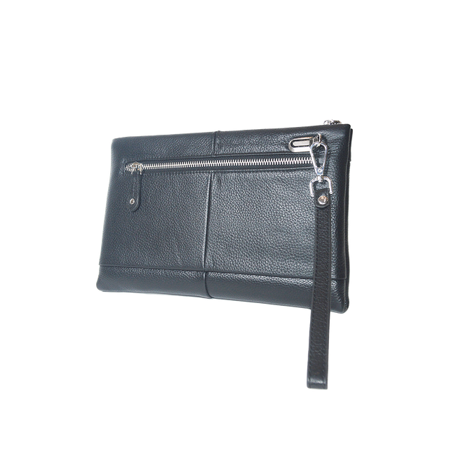 Mens Clutch Purse Handbag 10.5 inches Medium Clutch Wallet