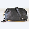 Soft Leather Wristlet Clutch with Exquisite Handle