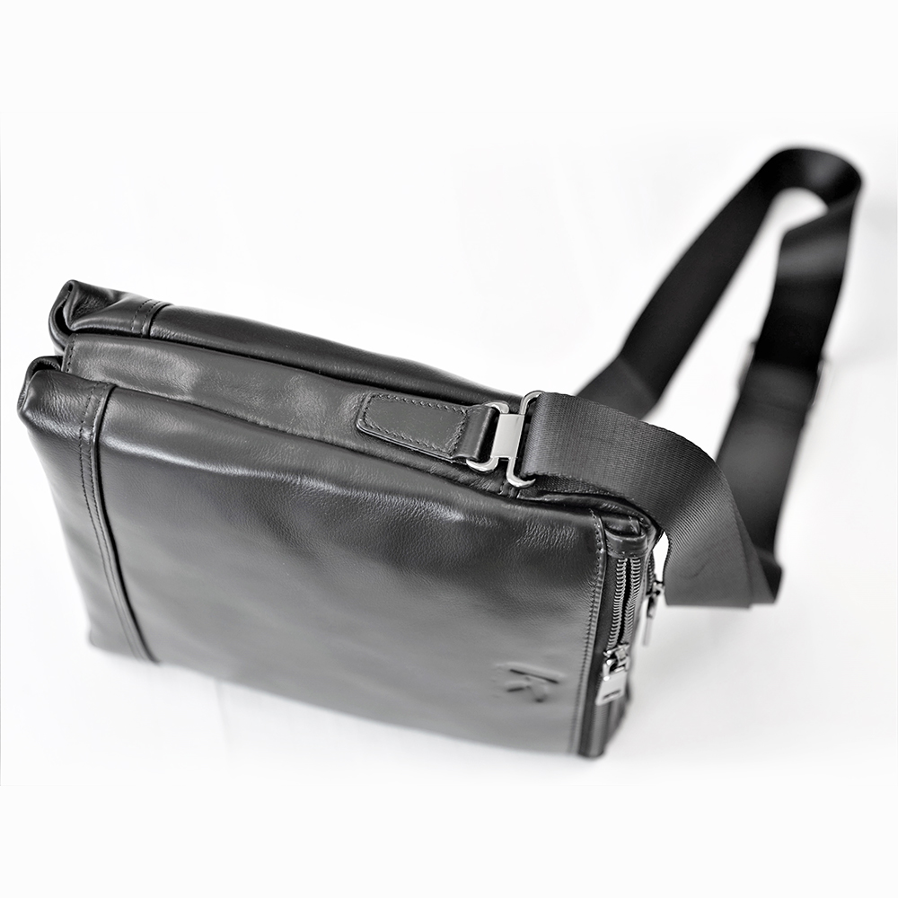 Thin Leather Crossbody Bag
