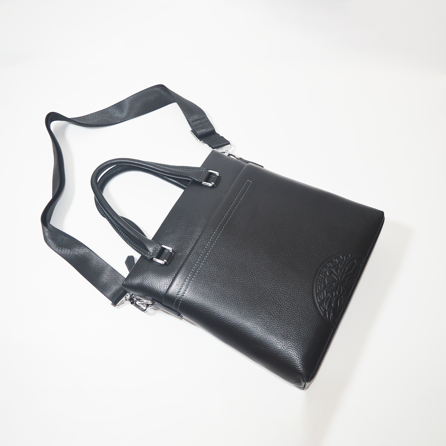 Women Genuine Leather Briefcase Medium Tote Bag Premium Hobo Shoulder Bag Spacious and Versatile Handbag for Daily