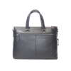 Classic Business Bag Men's Real Leather Briefcase Large Capacity Waterproof Shoulder Bag