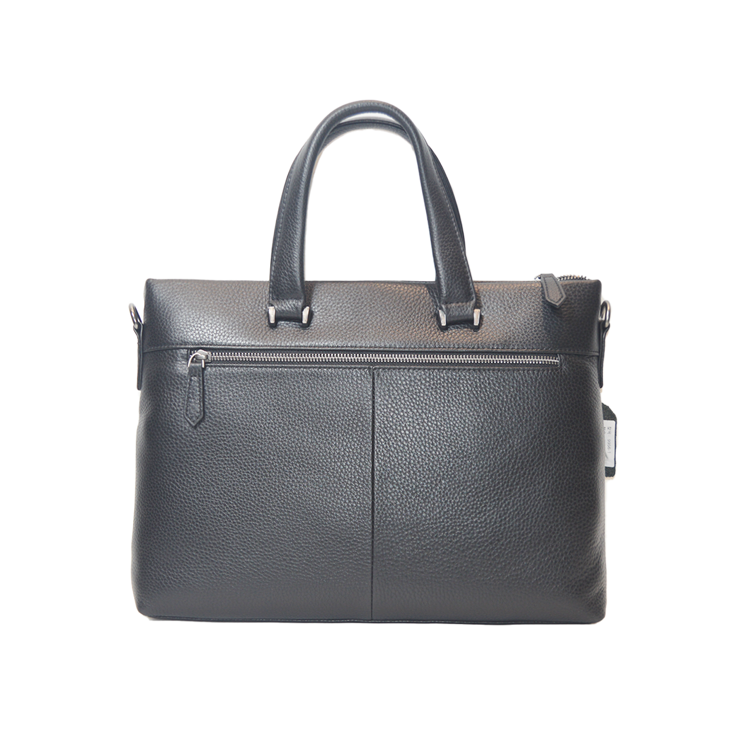 Classic Business Bag Men's Real Leather Briefcase Large Capacity Waterproof Shoulder Bag