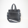 Men Minimalist Design Waterproof Real Leather Briefcase Messenger Bag Office Business Laptop Bag