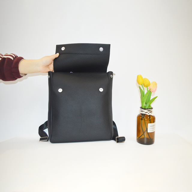 Travel Carry On Leather Backpack