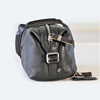 Soft Leather Wristlet Clutch with Exquisite Handle