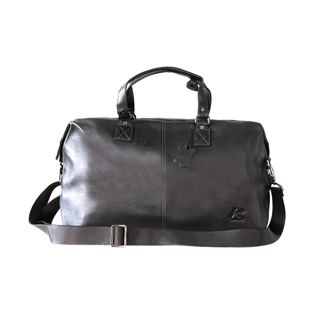 Men's Leather Bag Large Travel Weekend Sports Duffel Bag