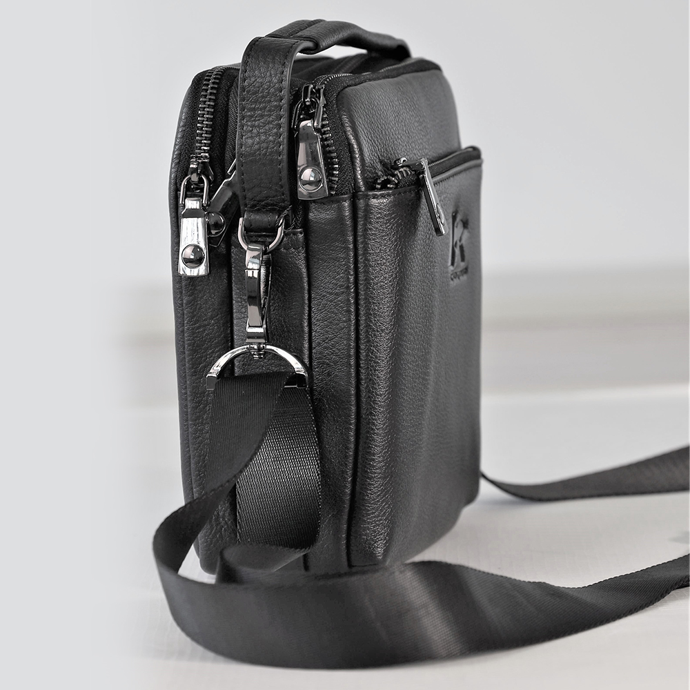 Leather Shoulder Bag for Men