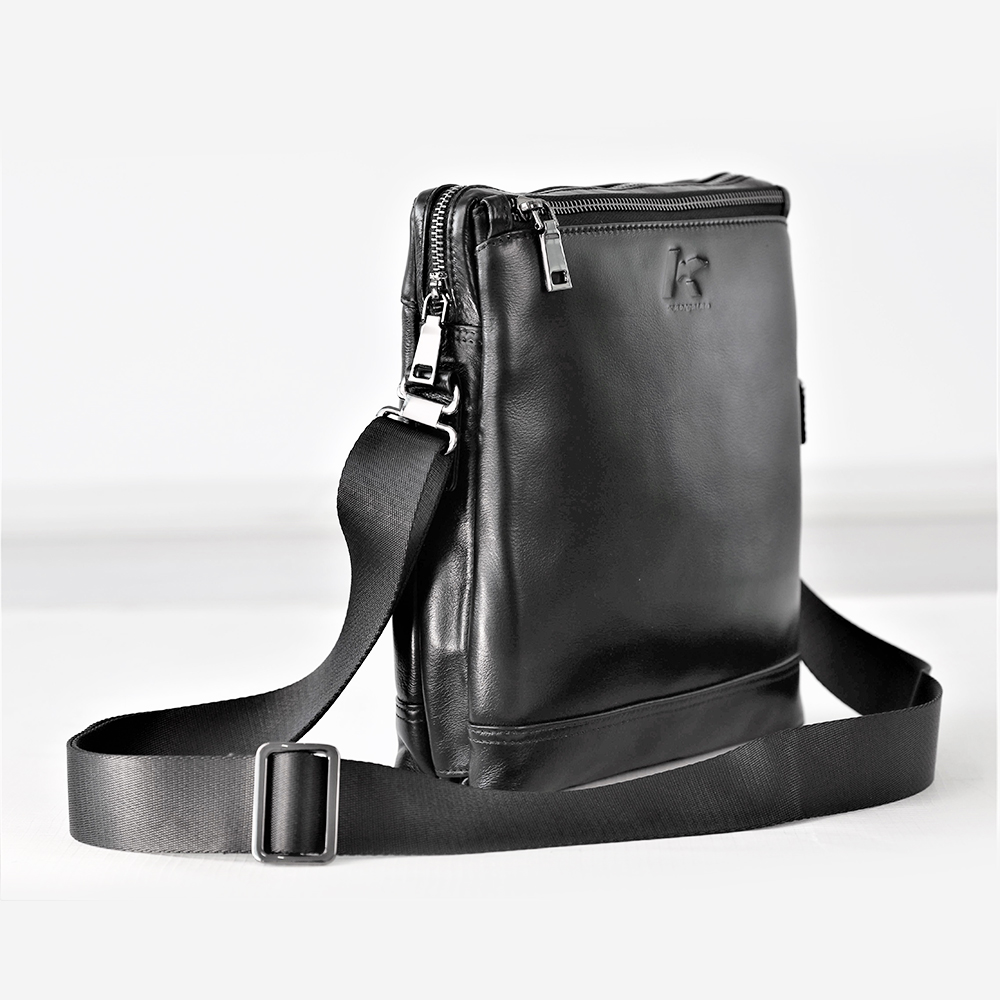 Thin Leather Crossbody Bag