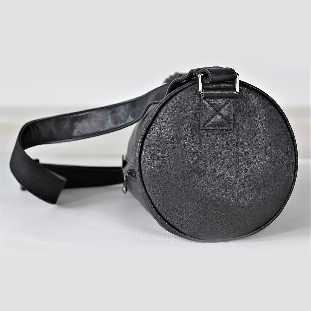 Sports Weekender Crossbody Washable Sheepskin Leather Bag