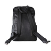 Rivet Finish Black Sheepskin Backpack