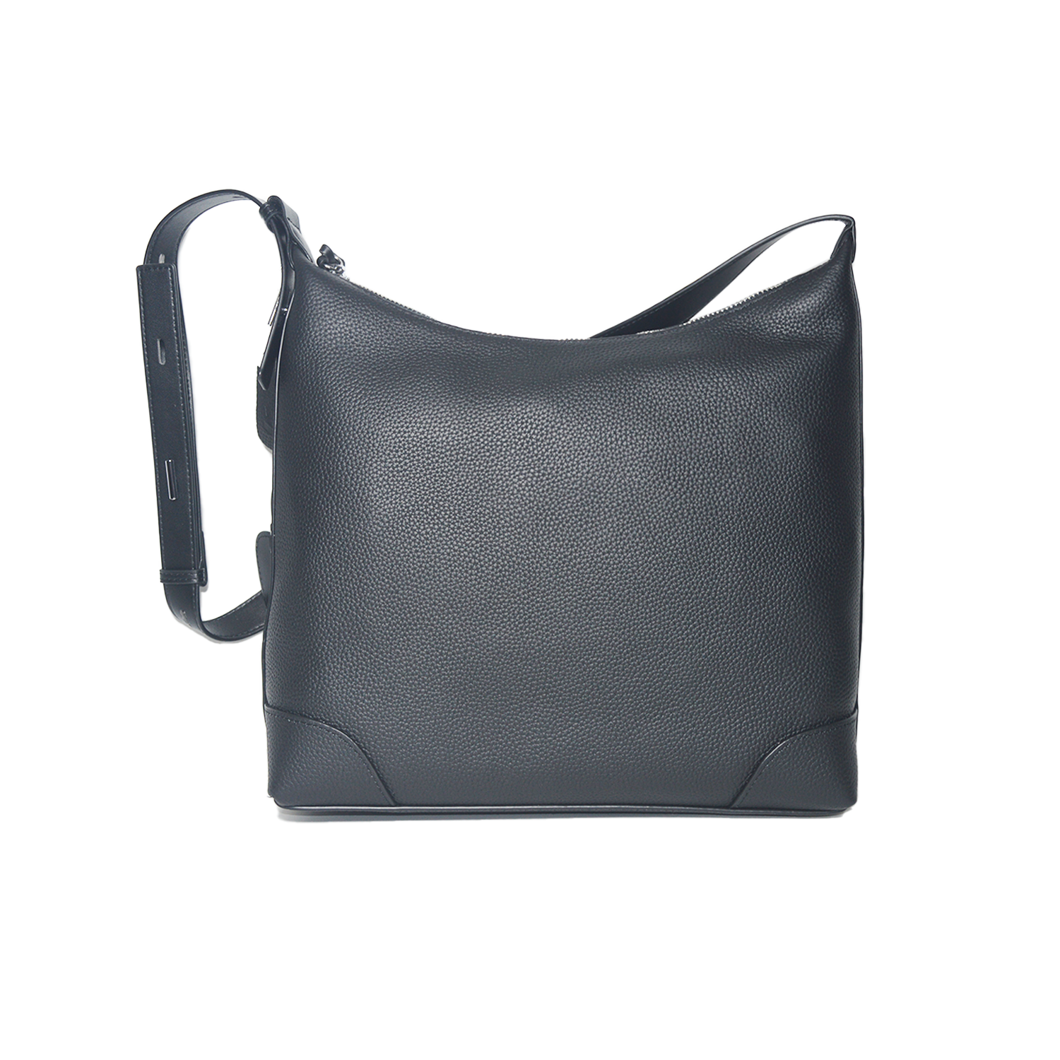 Leather Crossbody Bag with Adjustable Shoulder Strap