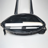 Minimalist Genuine Leather Crossbody Shoulder Bags Briefcase Business Laptop Bag with Adjustable Strap
