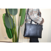 Classic Large Capacity Genuine Leather Business Handbag Shoulder Bag Waterproof Men's Messenger Bag Travel Handbag