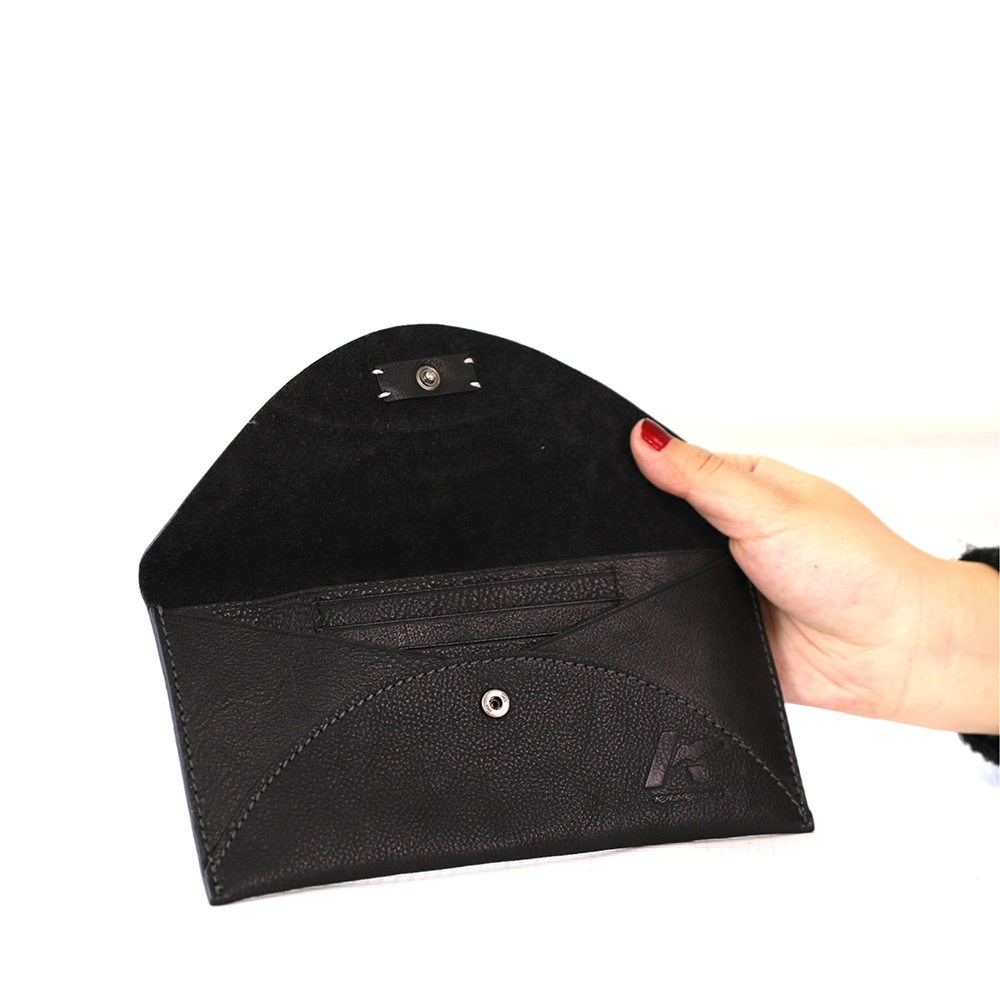 Ultra Slim Leather Credit Card Holder Lightweight Wallet