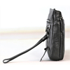 Leather Wristlet Clutch Wallet Purse Envelope Style Handbag