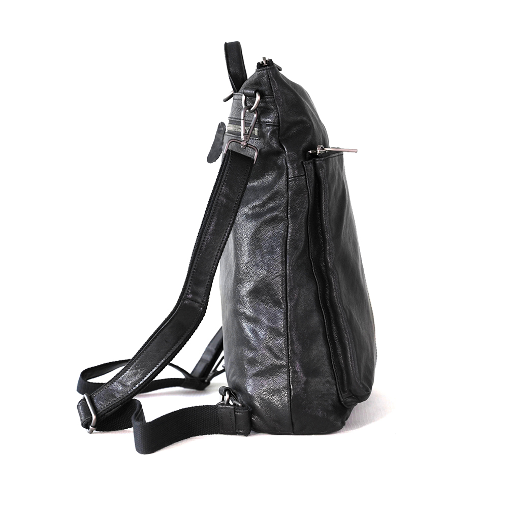 Sheepskin Backpack with Large Pocket