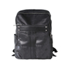 Rivet Finish Black Sheepskin Backpack