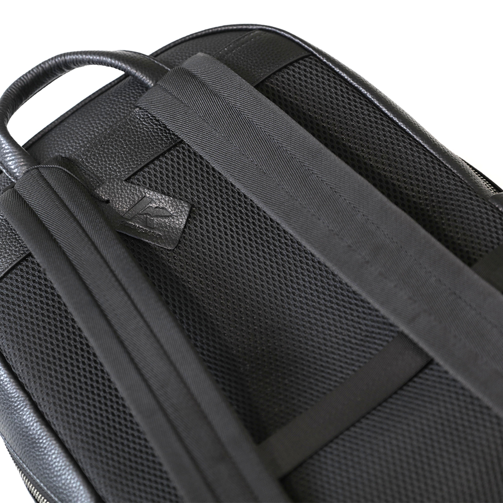 Soft Leather Multi Pockets Large Capacity Backpack