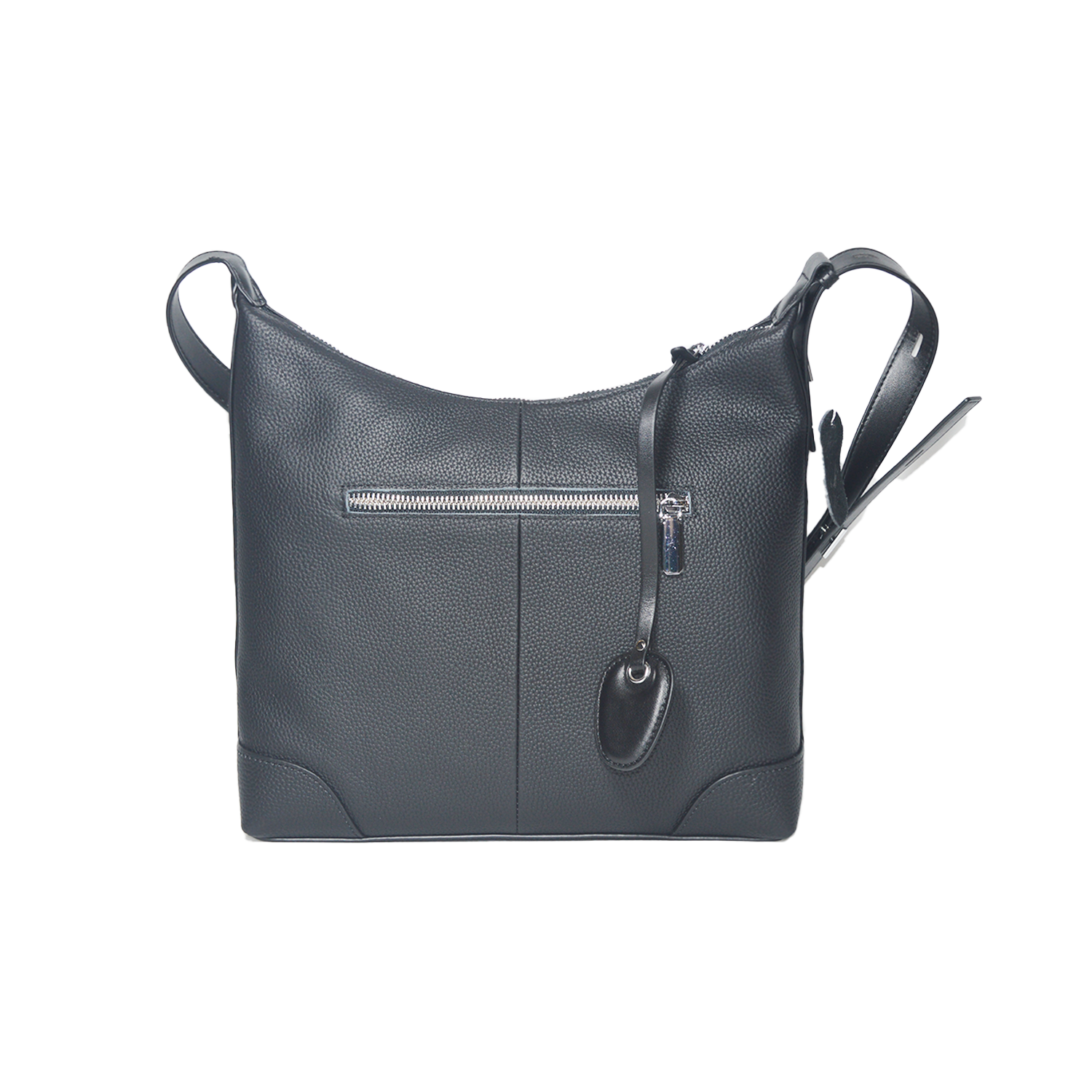 Leather Crossbody Bag with Adjustable Shoulder Strap
