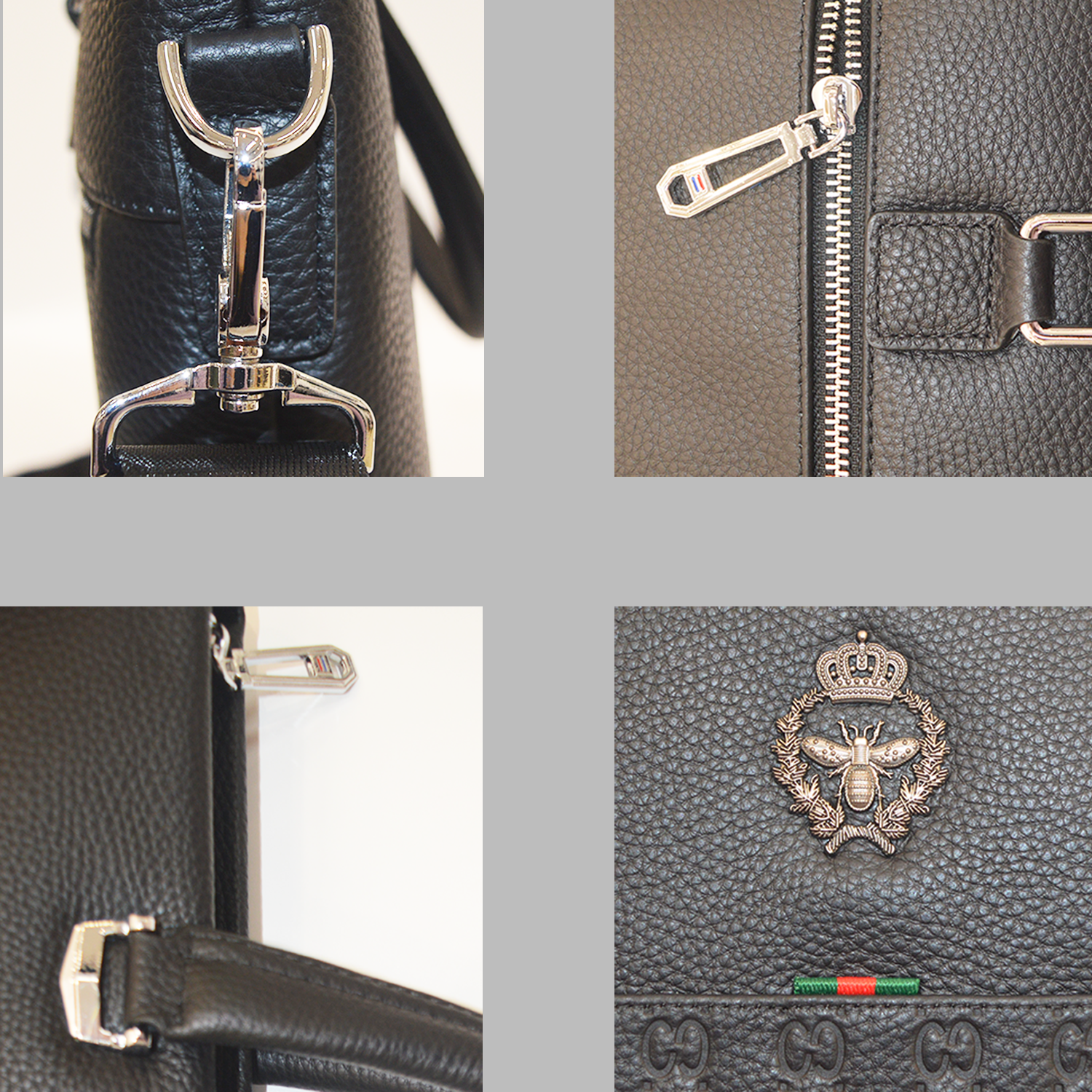 Full Grain Cow Leather Briefcase for Women Genuine Leather Laptop Computer Business Shoulder Bag Versatile Handbag