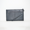 Men Clutch Bag Long Wallet Purse Card Holder Case Business Clutch Handbag with Pocket and Card Slots 