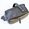 Soft Leather Wristlet Clutch with Exquisite Handle