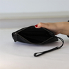Sheepskin Leather Wristlet Clutch Wallet Purse