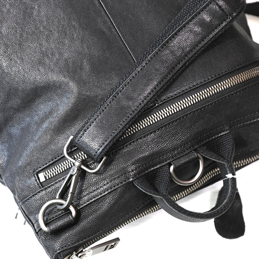 Sheepskin Backpack with Large Pocket