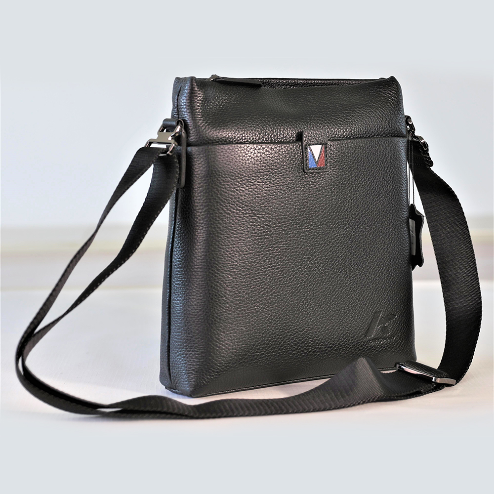 Men's Business Leather Crossbody Bag