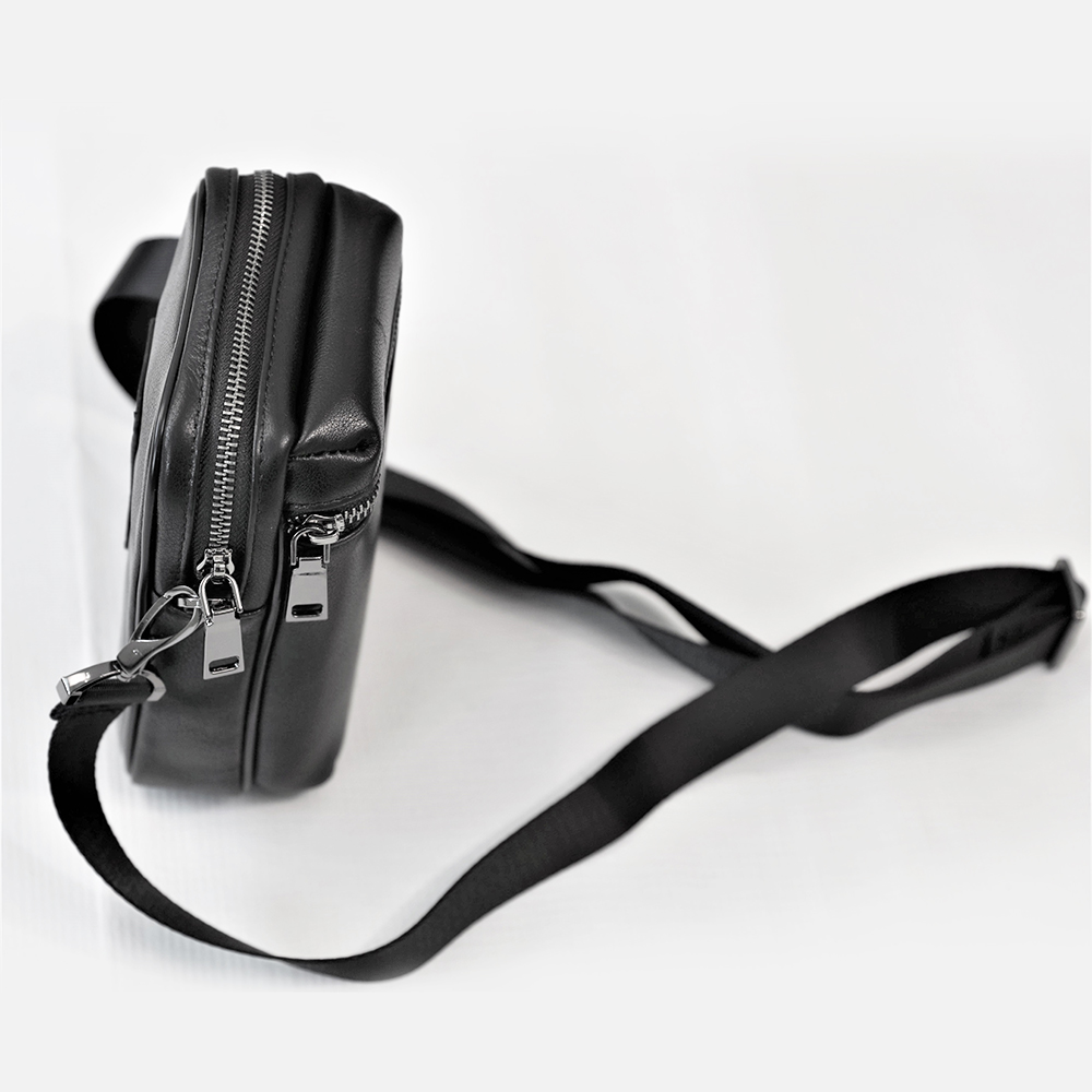 Men's Mobile Phone Purse Leather Bag