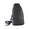 Men's Genuine Leather Sling Bag Chest Shoulder Daypack Waterproof Crossbody Bag